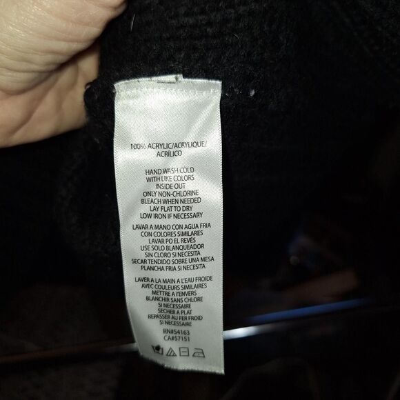 Calvin Klein Women’s XL Cable Knit Oversized Slouch Fit Crewneck Sweater - Picture 4 of 6